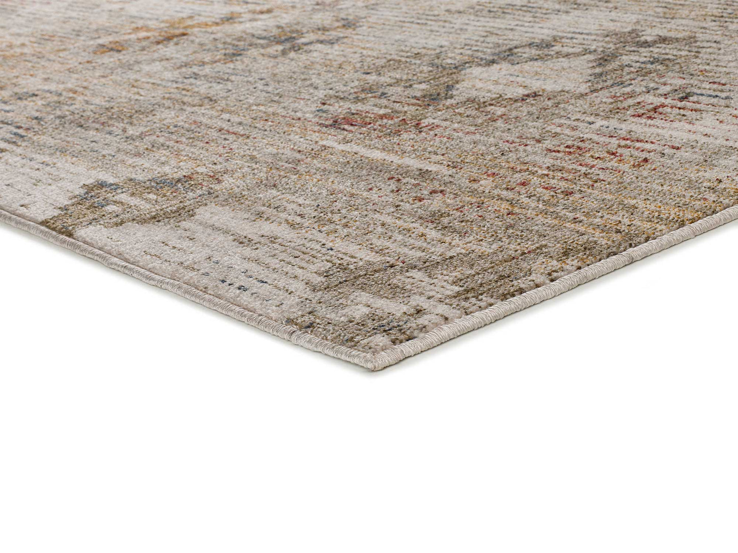 Moma Alfombra vintage en viscosa Anthea 12 Multicolor macro
