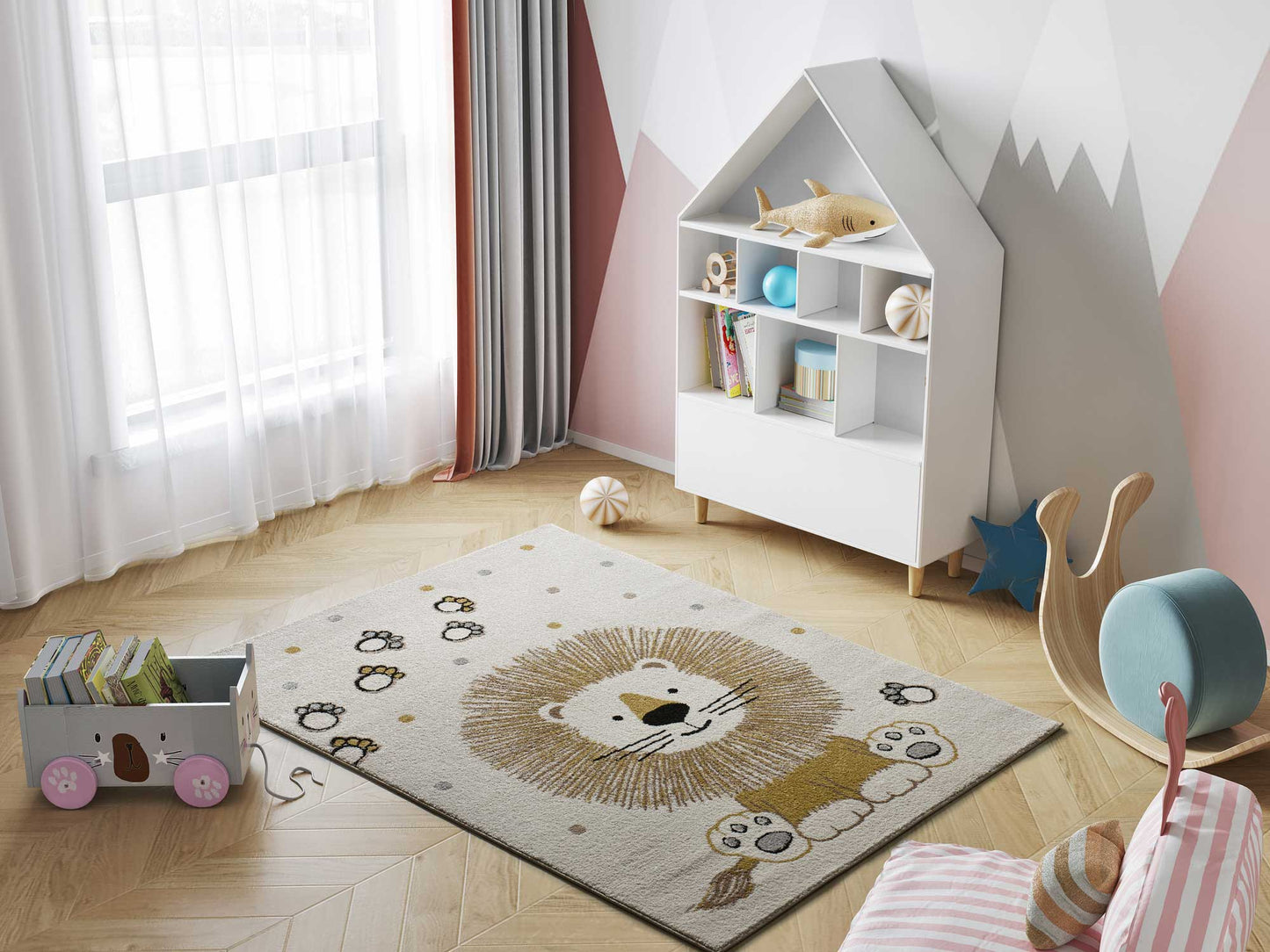 Alfombra Beats 40265 Blanco