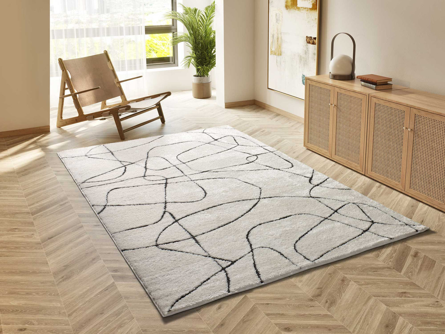 Alfombra Blanche 8522 Blanco