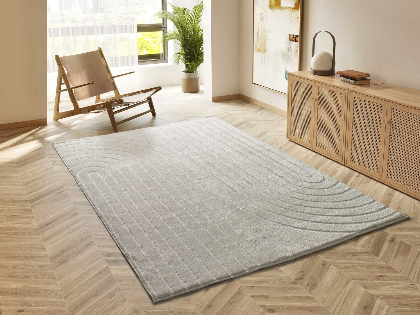 Alfombra Blanche 8583 Blanco