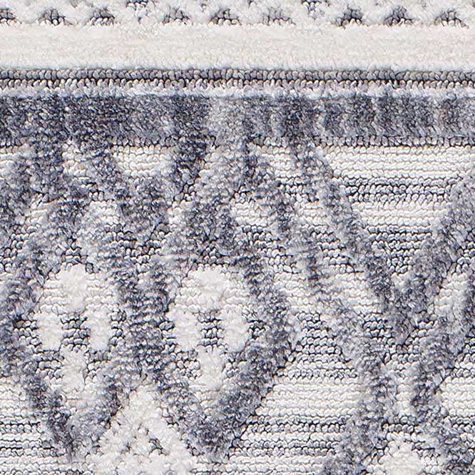 Moma Alfombra étnica con relieve y flecos Broadway 5184 Multi zoom