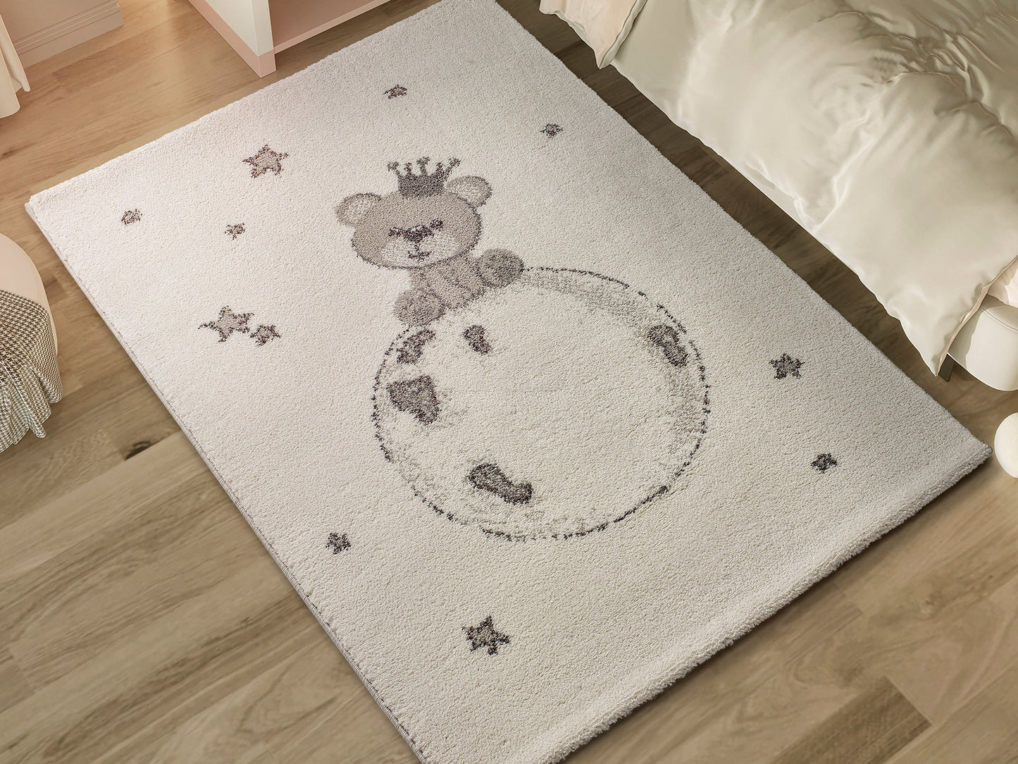 Moma Alfombra infantil Cranberry 659 Blanco 115x170 cm ambiente zoom