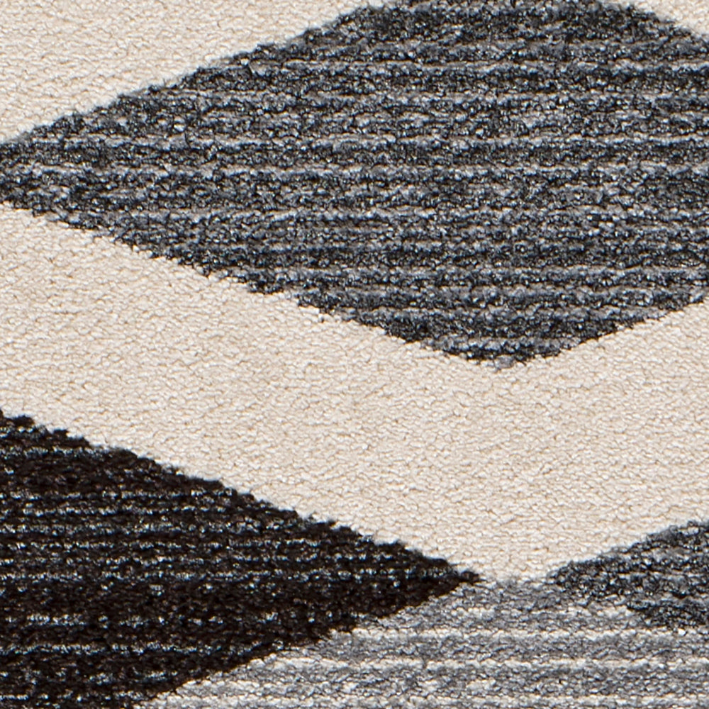 Moma Alfombra geométrica Delta 12307 Multicolor zoom
