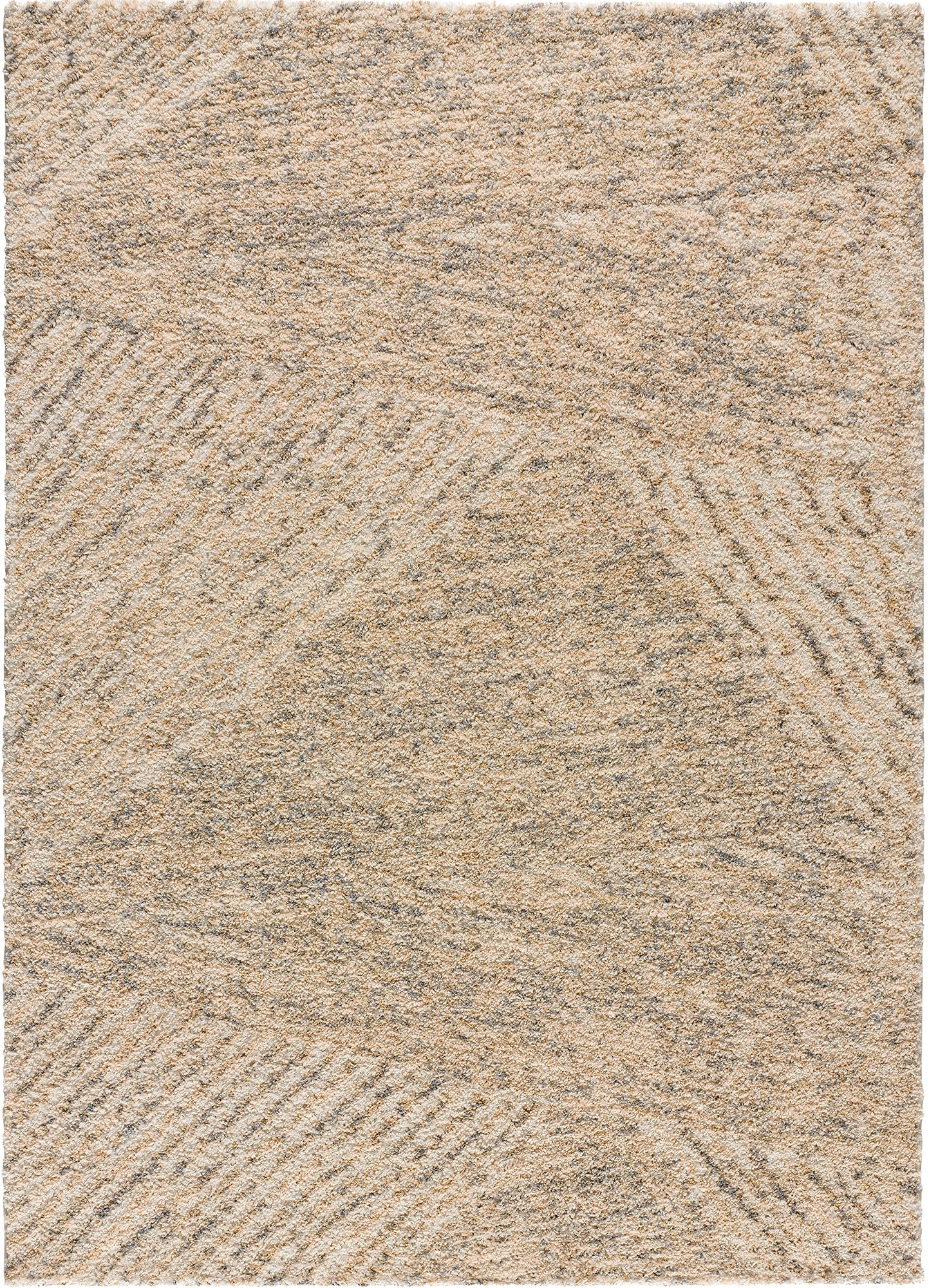 Moma Alfombra abstracta con relieve Enya 8698 Beige