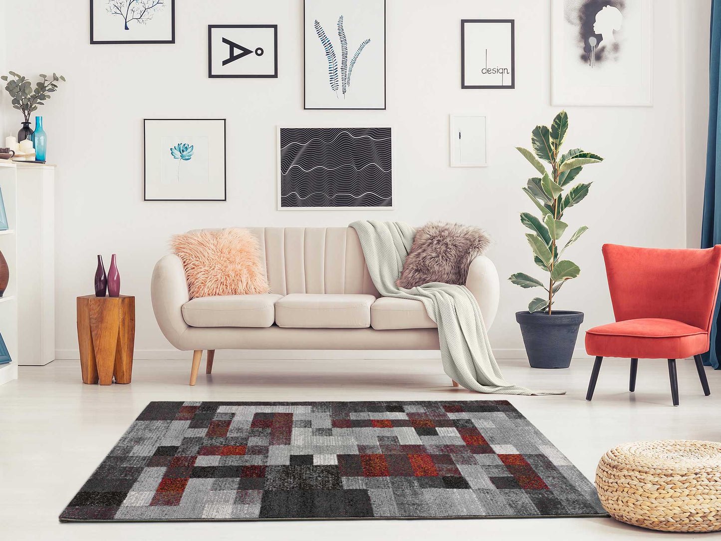 Alfombra Fusion 16776 Multi