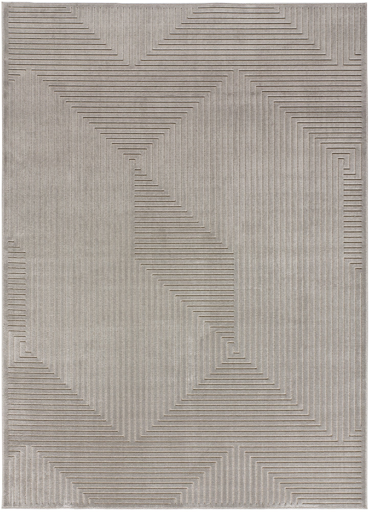 Moma Alfombra de viscosa Gianna 1011 Gris