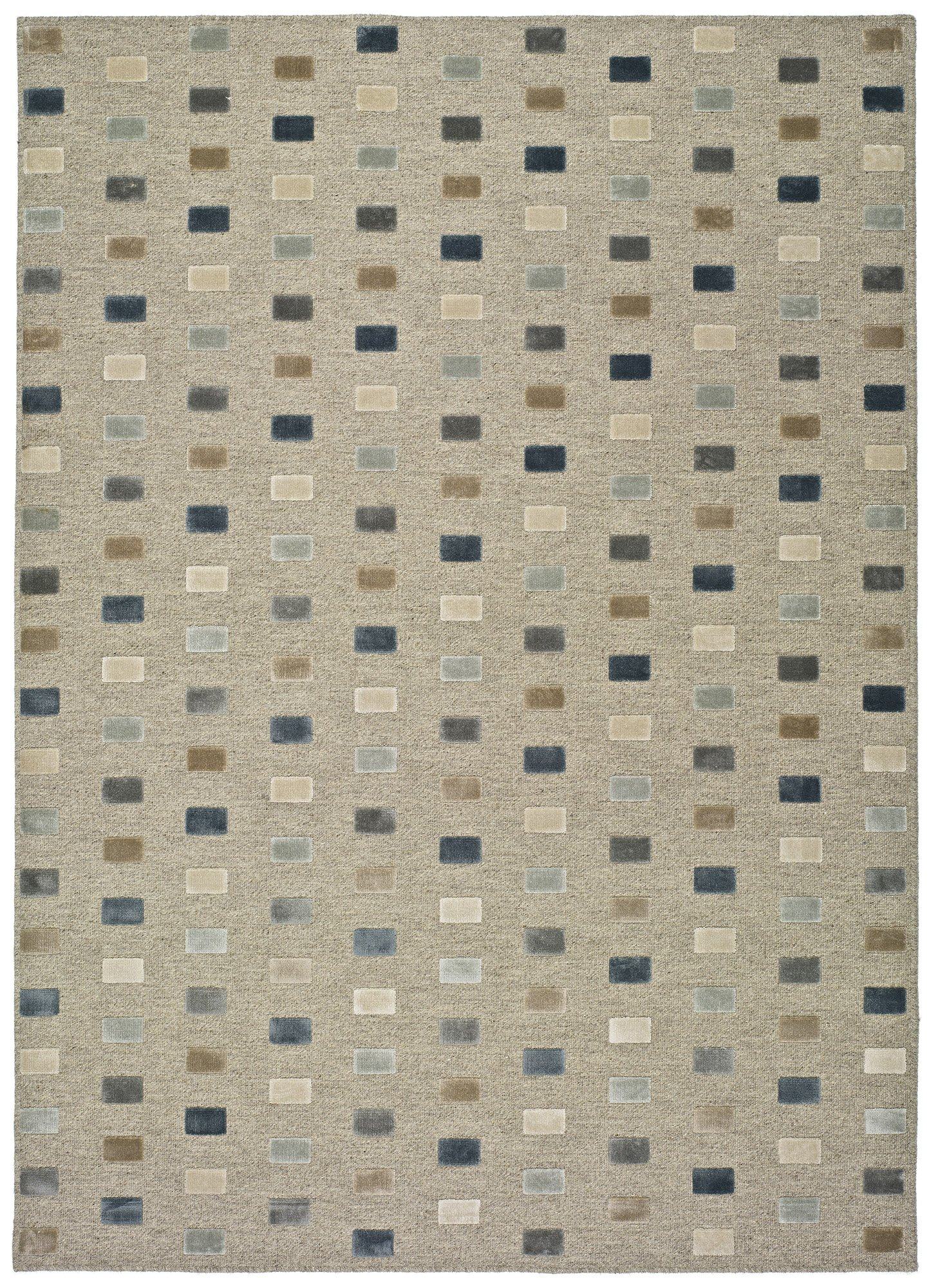 Moma Alfombra con base de lana Isabella 643 Multicolor