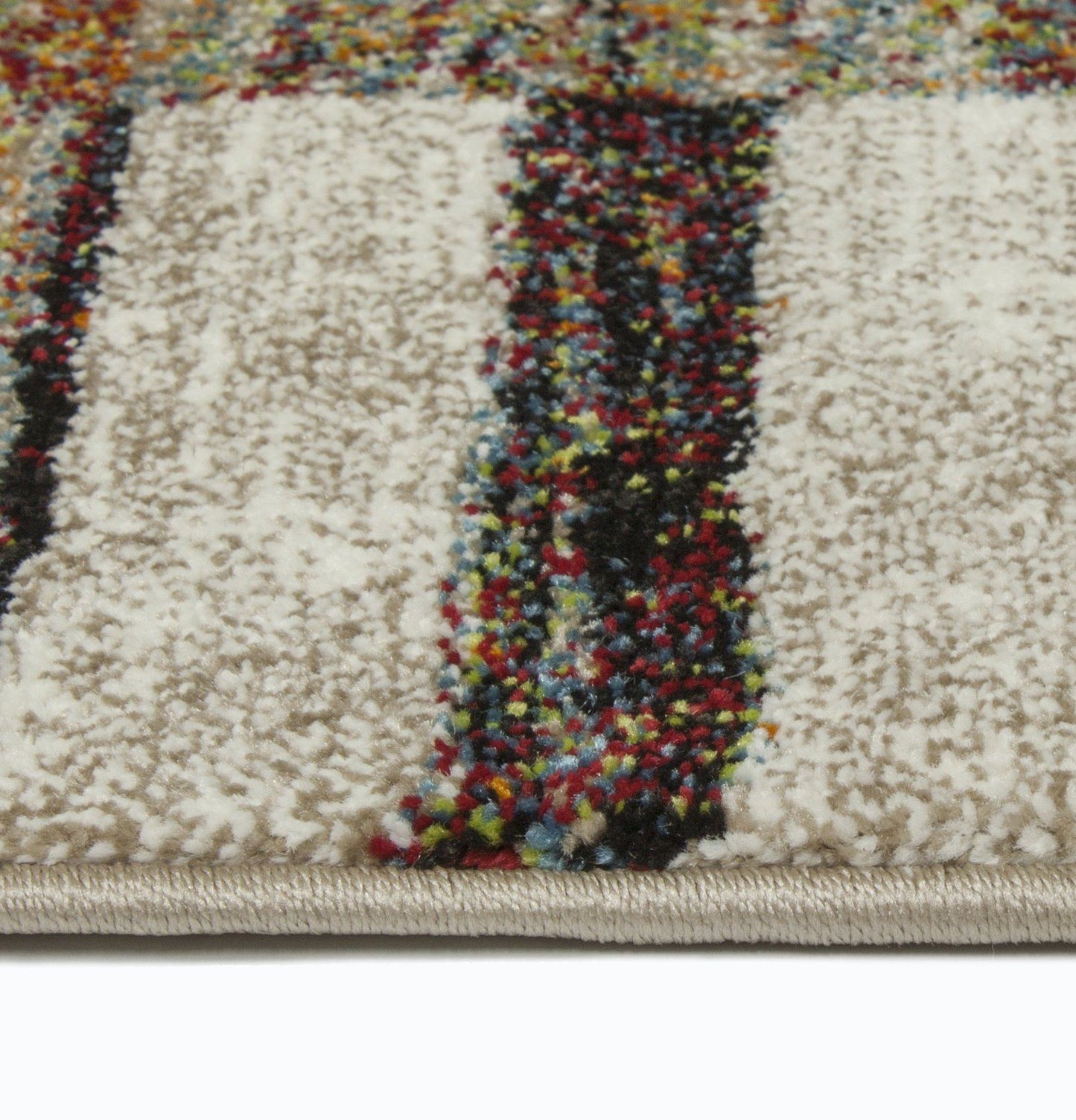 Moma Alfombra étnica Kalia 21534 Beig MAcro