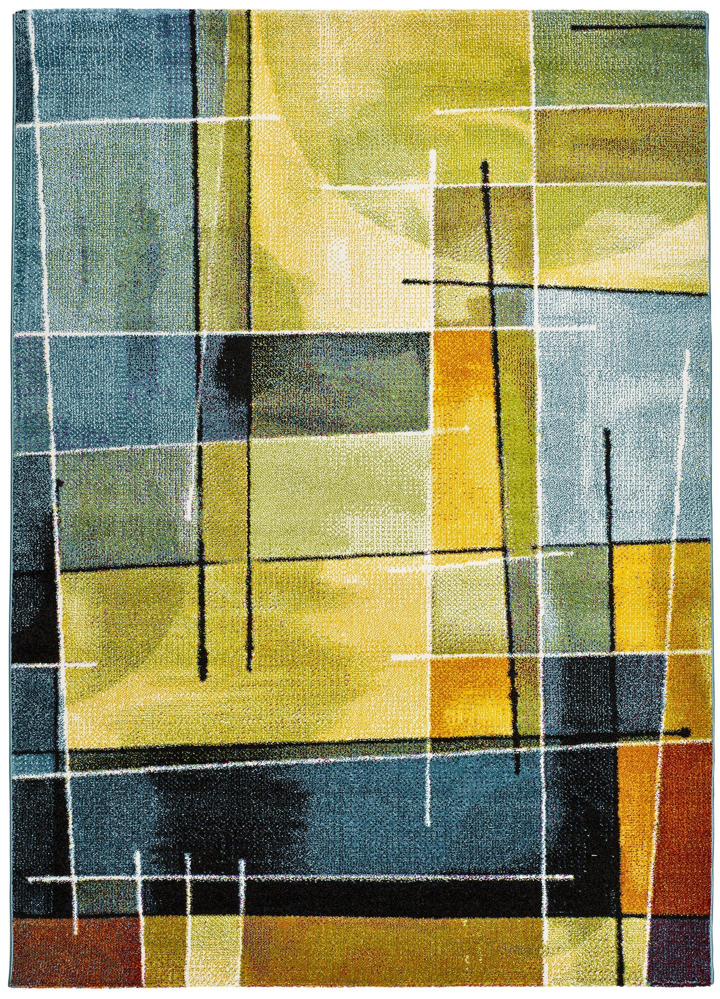 Moma Alfombra geomçetrica Lenny 20750 Multicolor