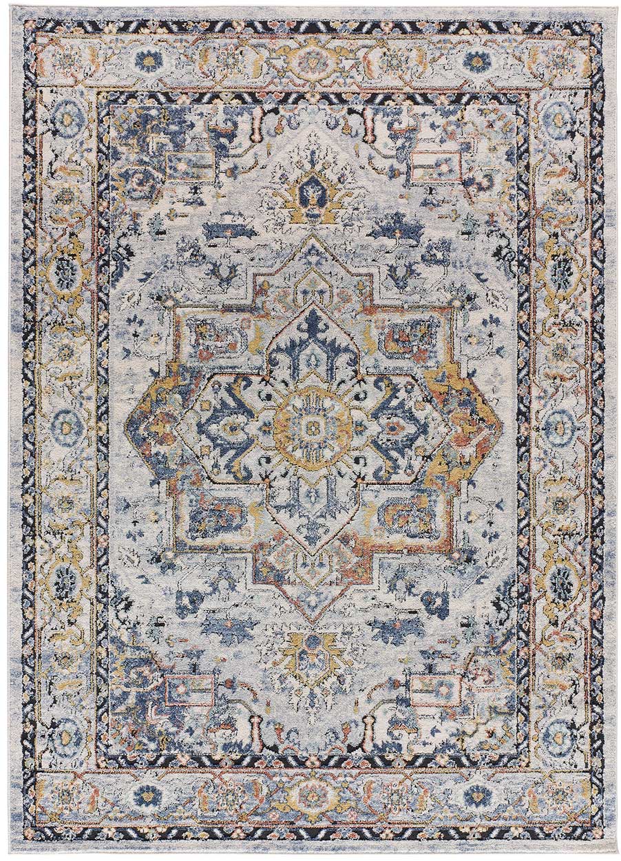 Moma Alfombra vintage Mabel 3841 gris