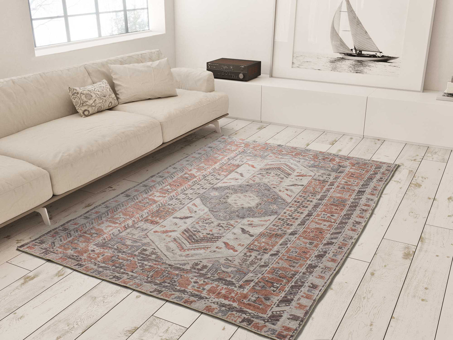 Alfombra Mandala 5165 Terra