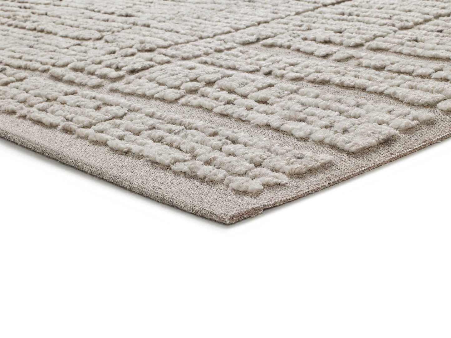 Moma Alfombra de lana Mirtha 932 Beige macro