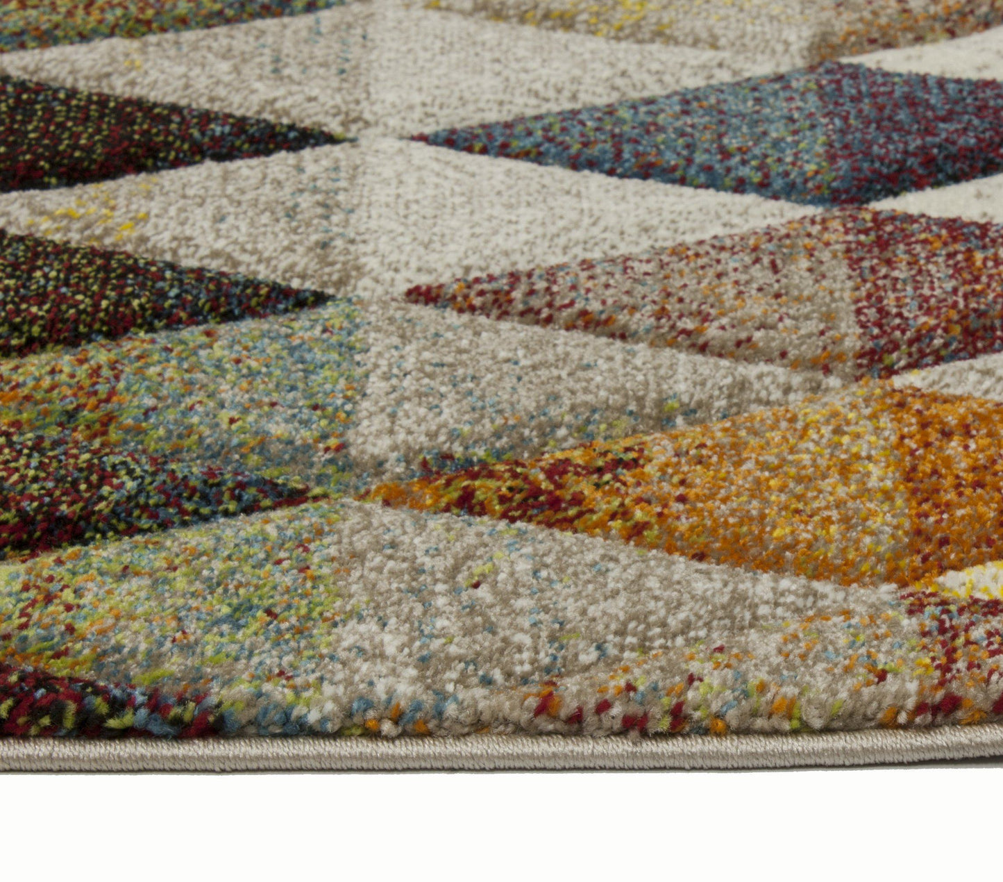 Moma Alfombra geométrica Mubis 21420 Multi Macro