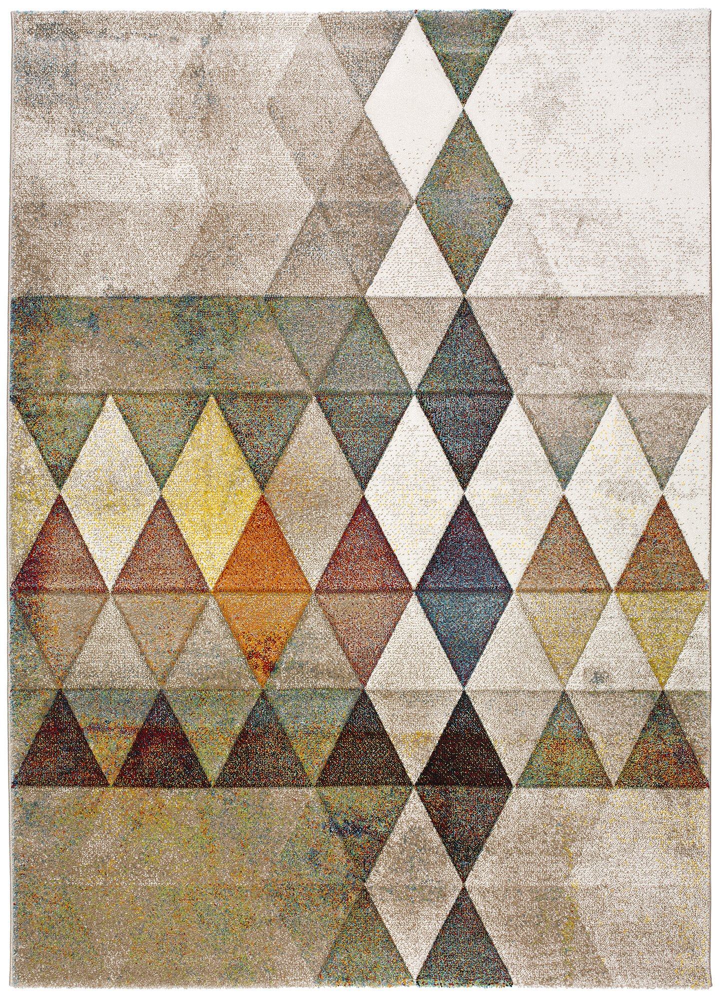 Moma Alfombra geométrica Mubis 21420 Multi