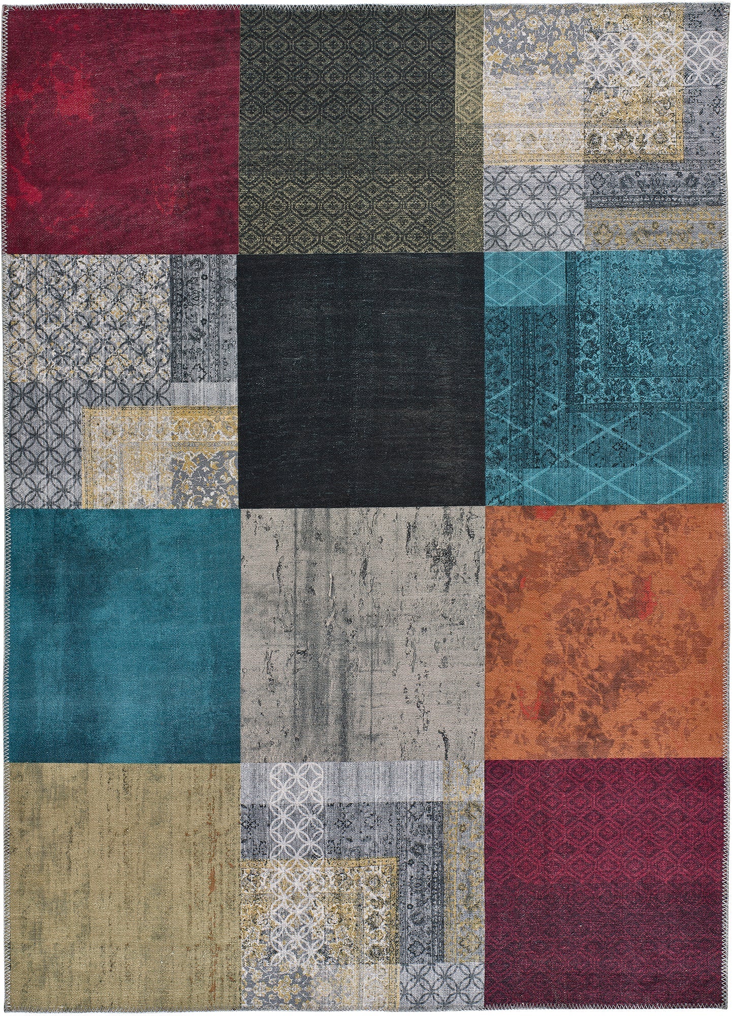 Moma Alfombra vintage Neila 1300 Multicolor