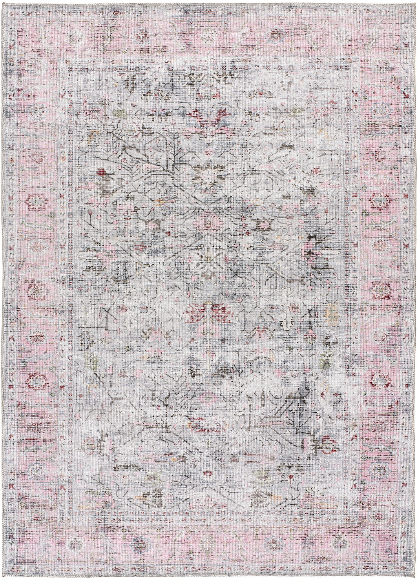 Átticgo Alfombra vintage Neila 1305 Crema