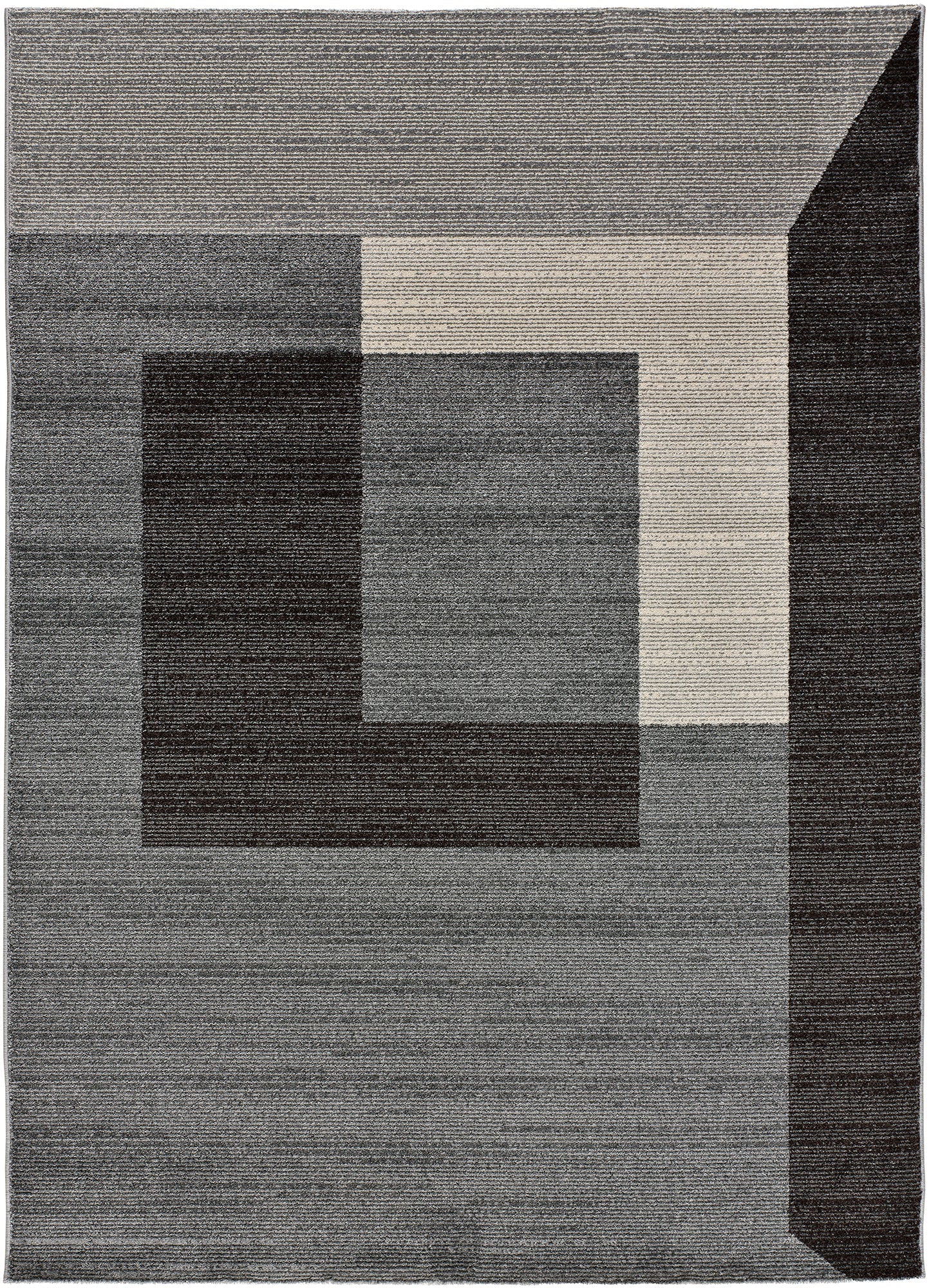 Moma Alfombra geométrica New York 12306 Gris