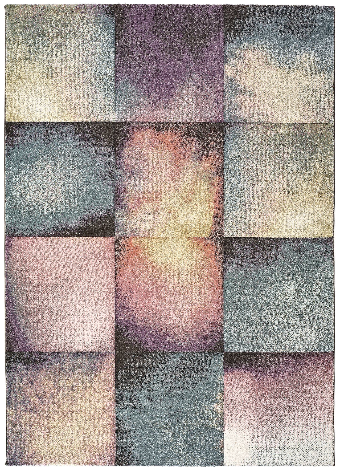 Moma Alfombra geométrica Pinky 21680 multi