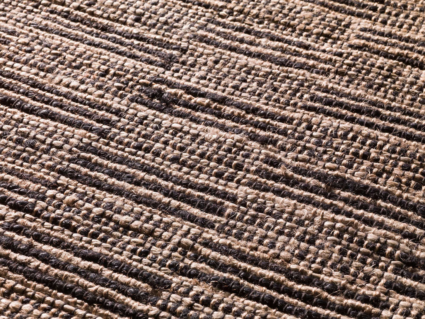 Moma Alfombra de yute Poona 738 Marrón detalles