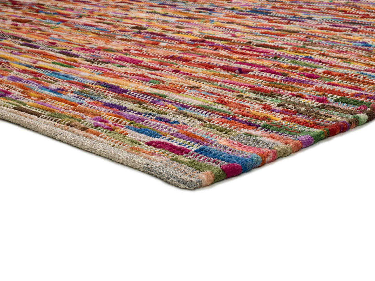 Moma Alfombra reciclada Reunite 621 Multicolor macro