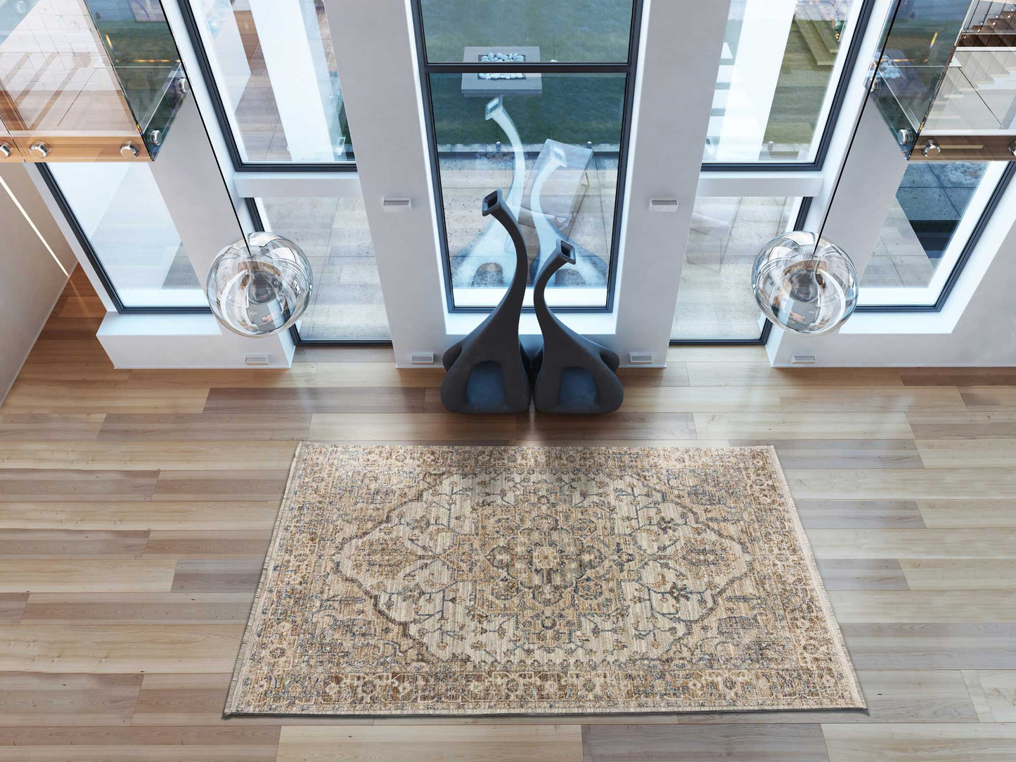Moma Alfombra vintage Samarkand 8445 Multicolor ambientge