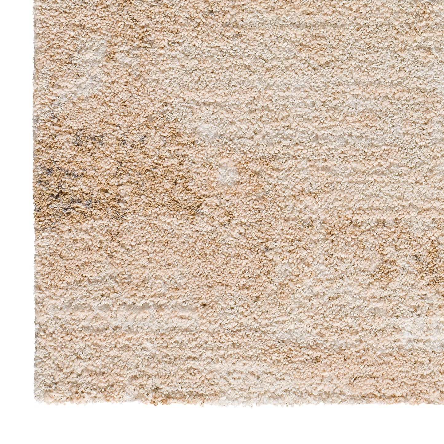Moma Alfombra étnica con relieve Serene 8689 Beige esquina