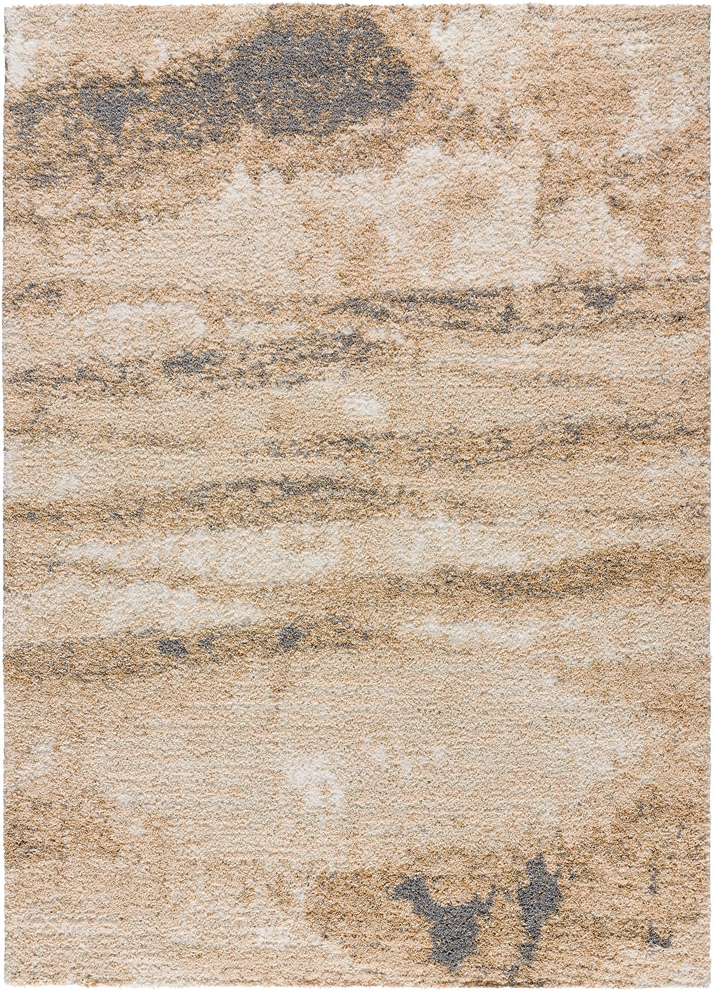 Moma Alfombra étnica con relieve Serene 8689 Beige