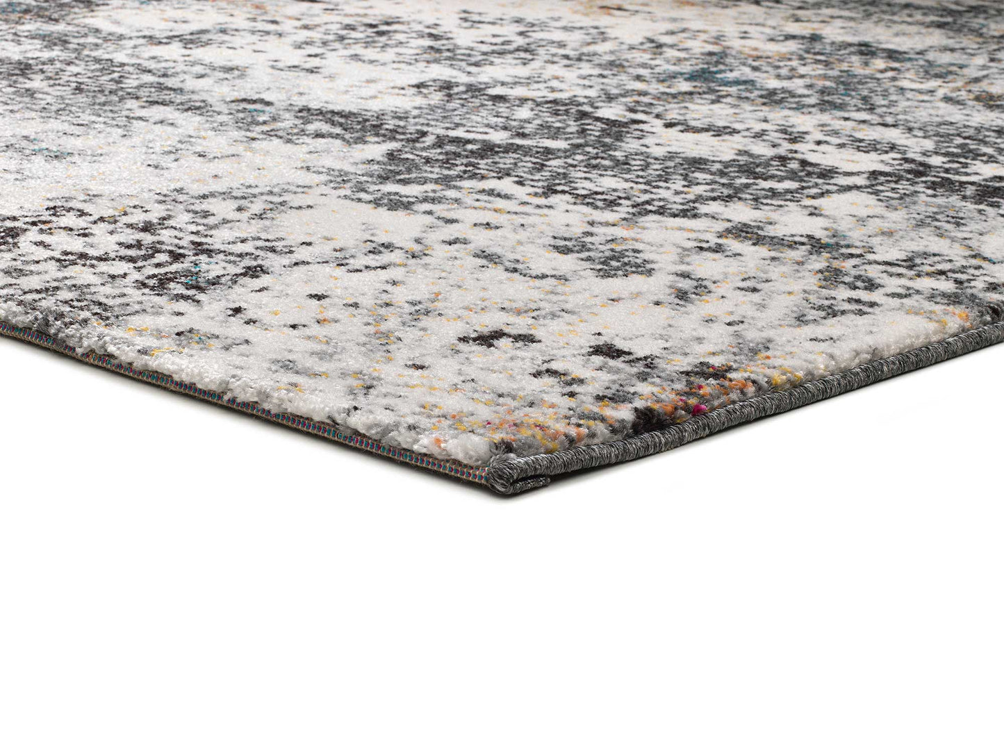 Moma Alfombra moderna Sheki 16765 Gris macro