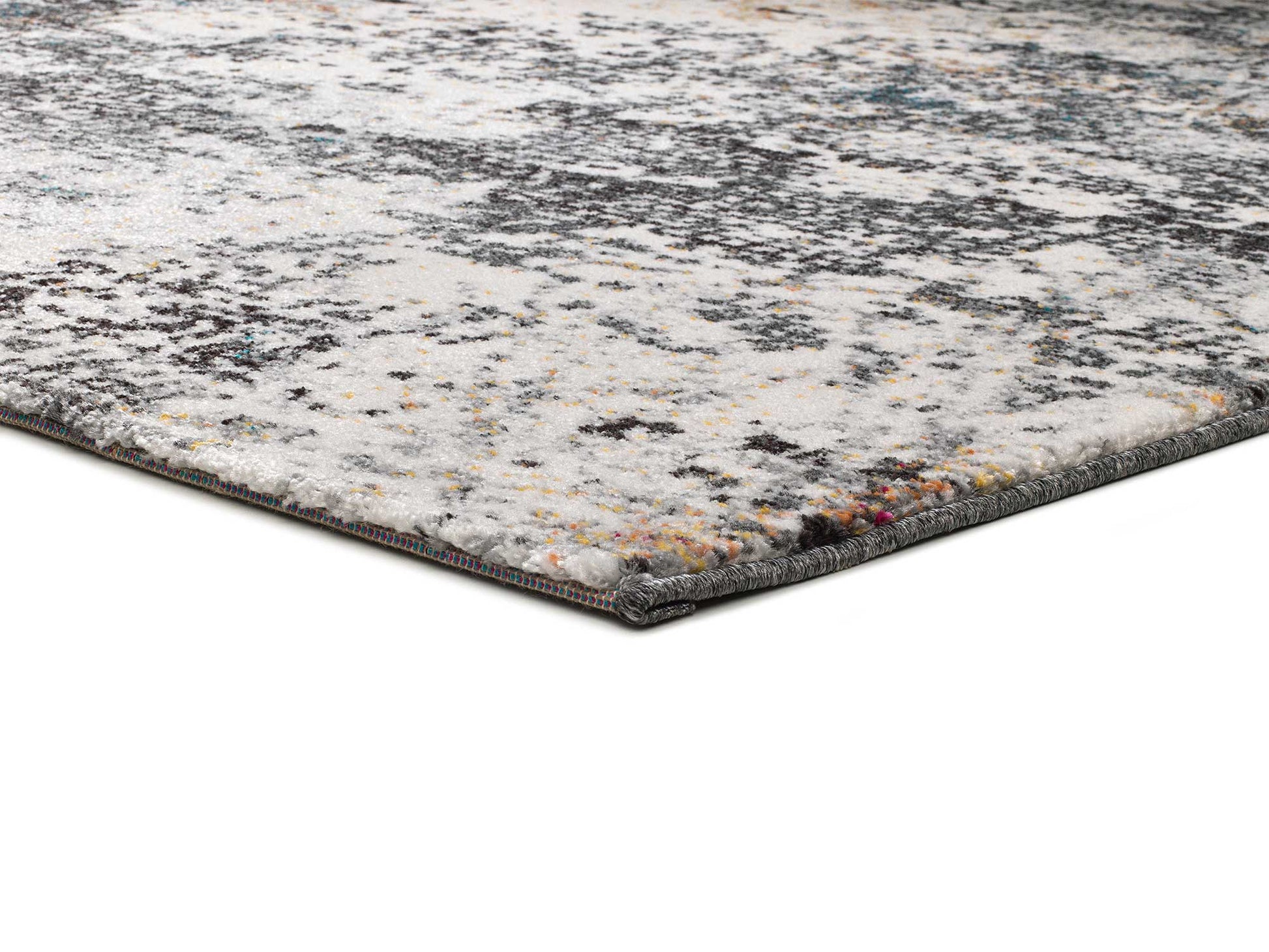 Moma Alfombra moderna Sheki 16765 Gris macro