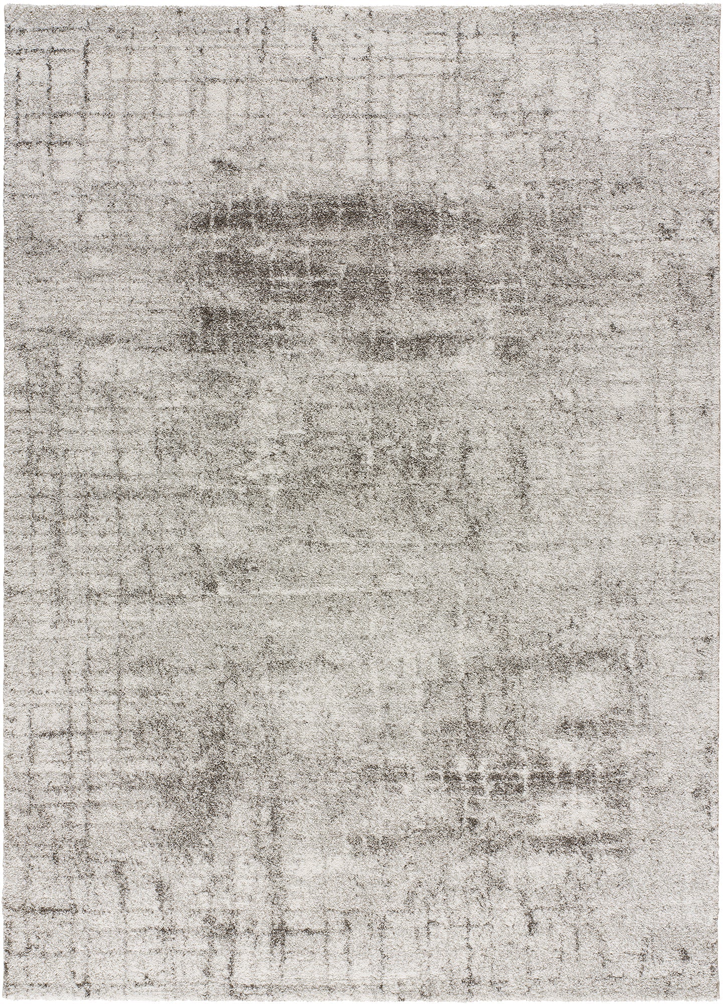 Moma Alfombra abstracta Smoothy 313 Plata