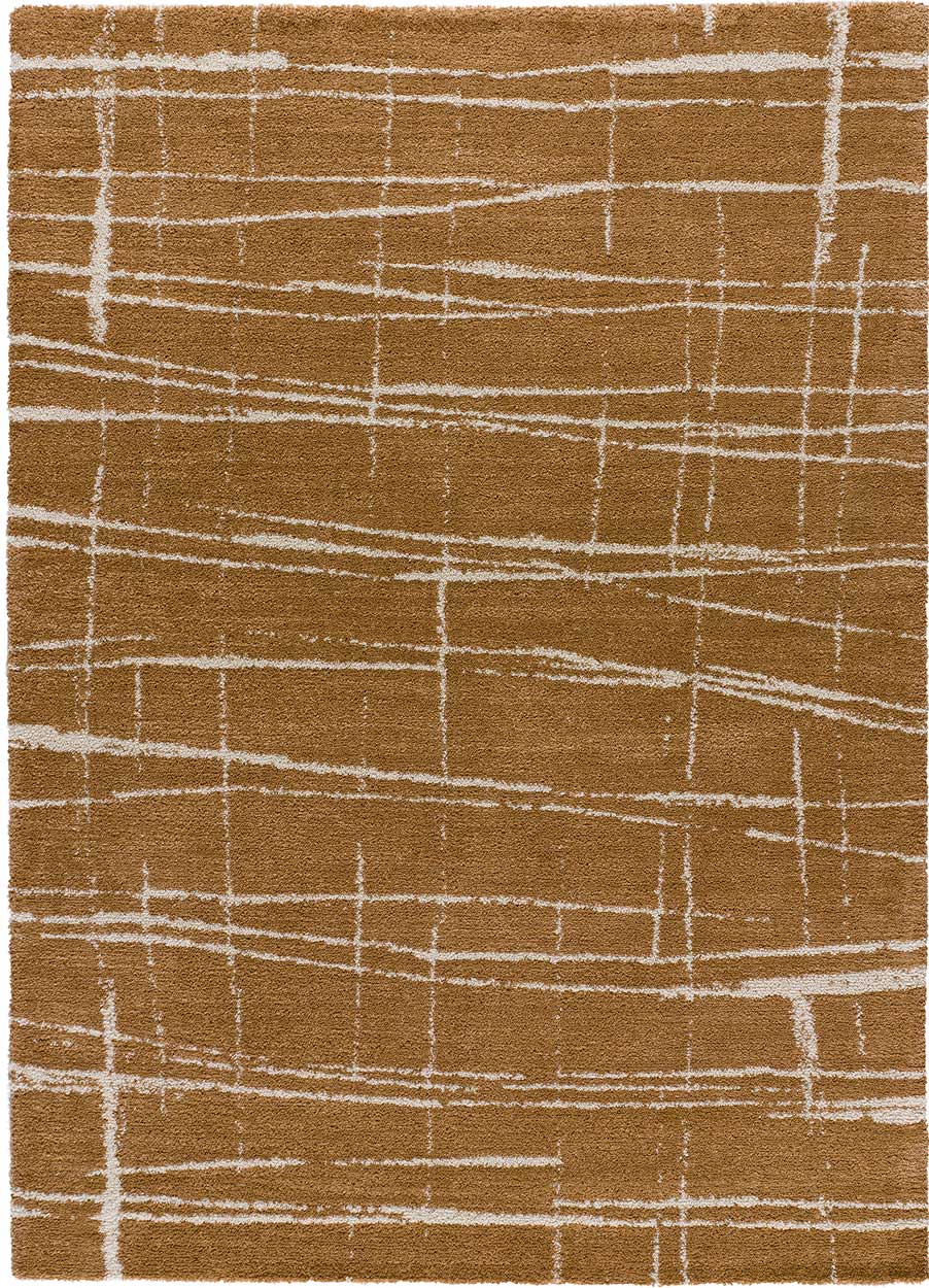 Alfombra abstracta Venus 68123 Cobre | Moma