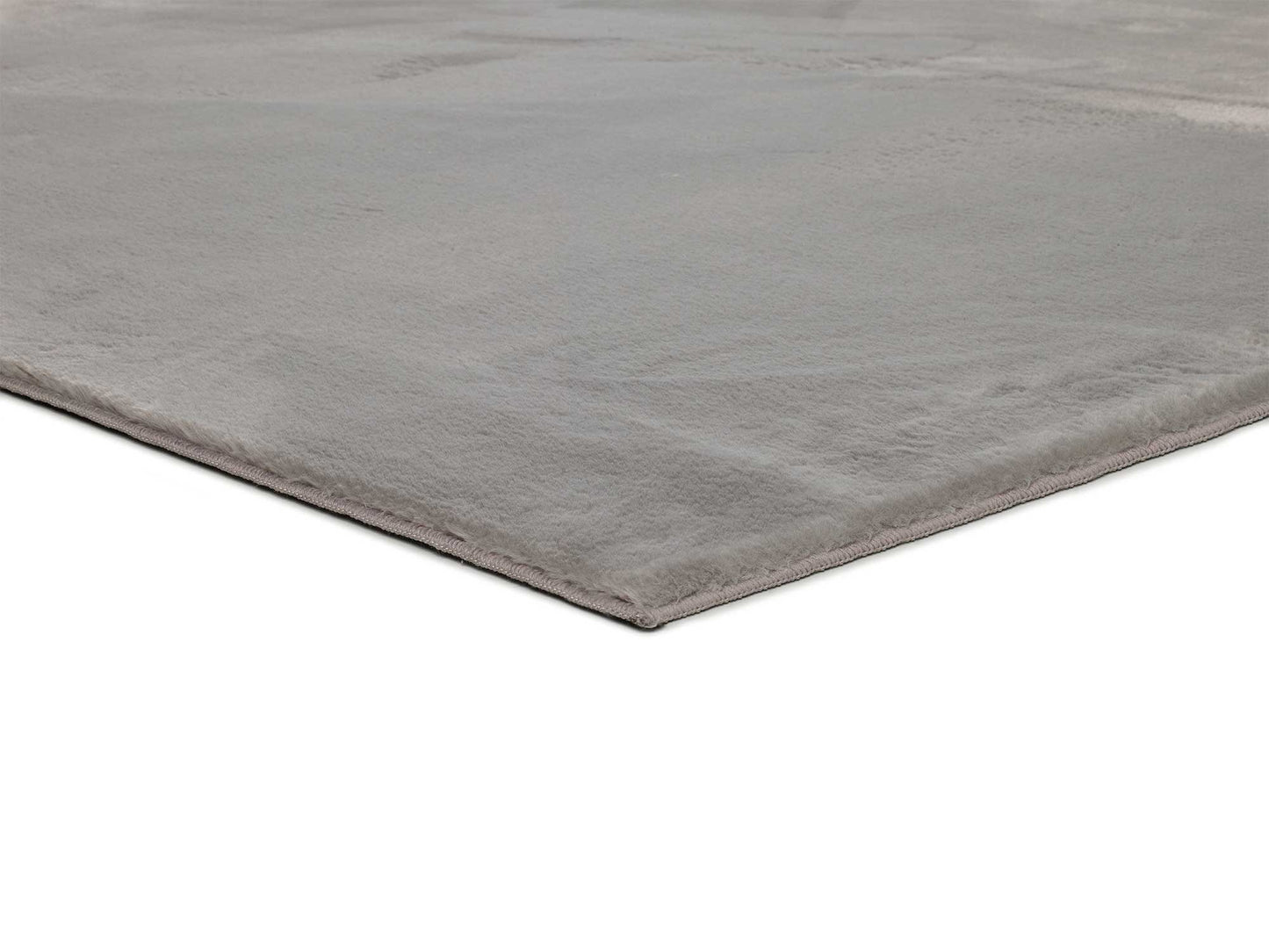 Moma Alfombra lavable Xiana Liso Plata macro