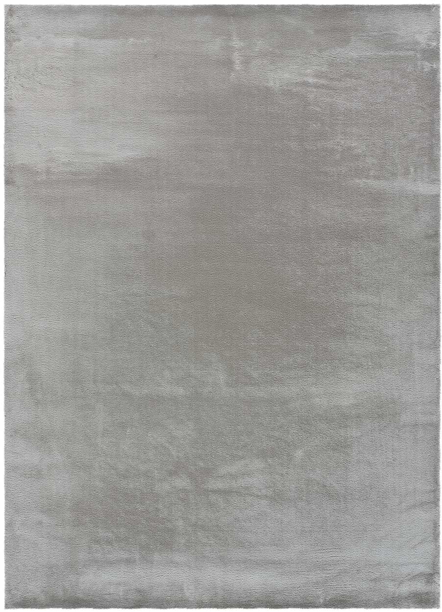 Moma Alfombra lavable Xiana Liso Plata