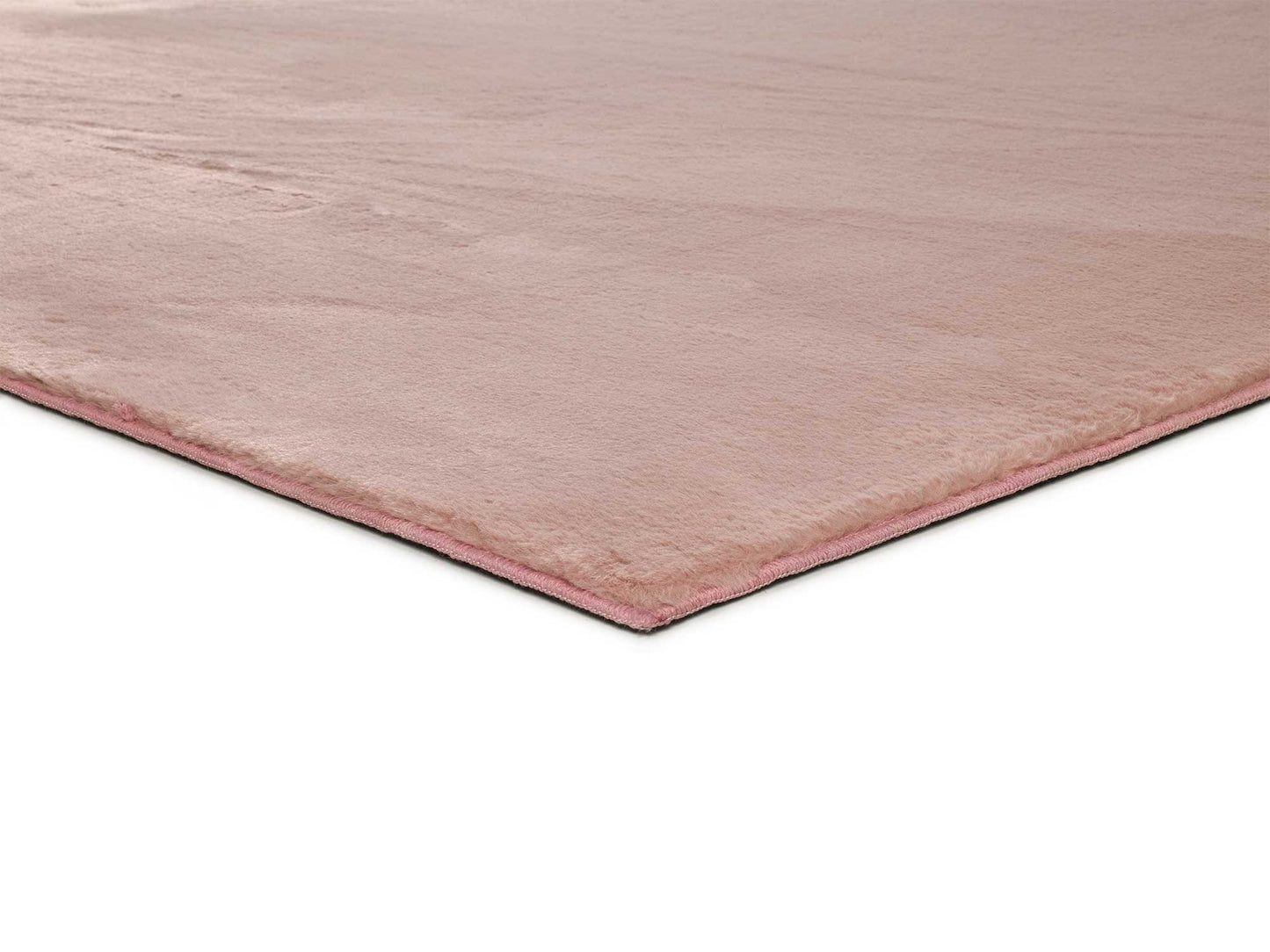 Moma Alfombra lavable Xiana Liso Rosa macro