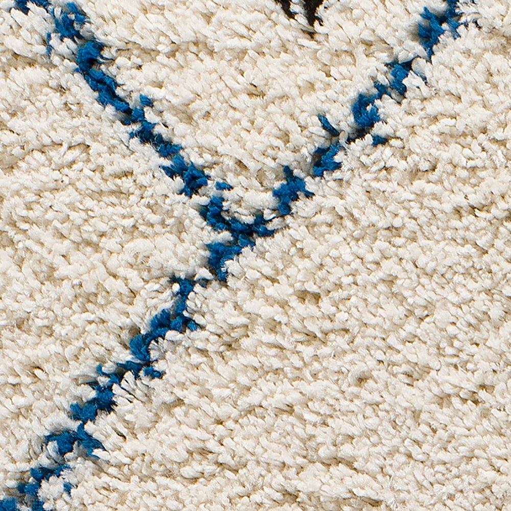 Moma Alfombra de pelo largo con flecos Yebel 817 Multicolor zoom