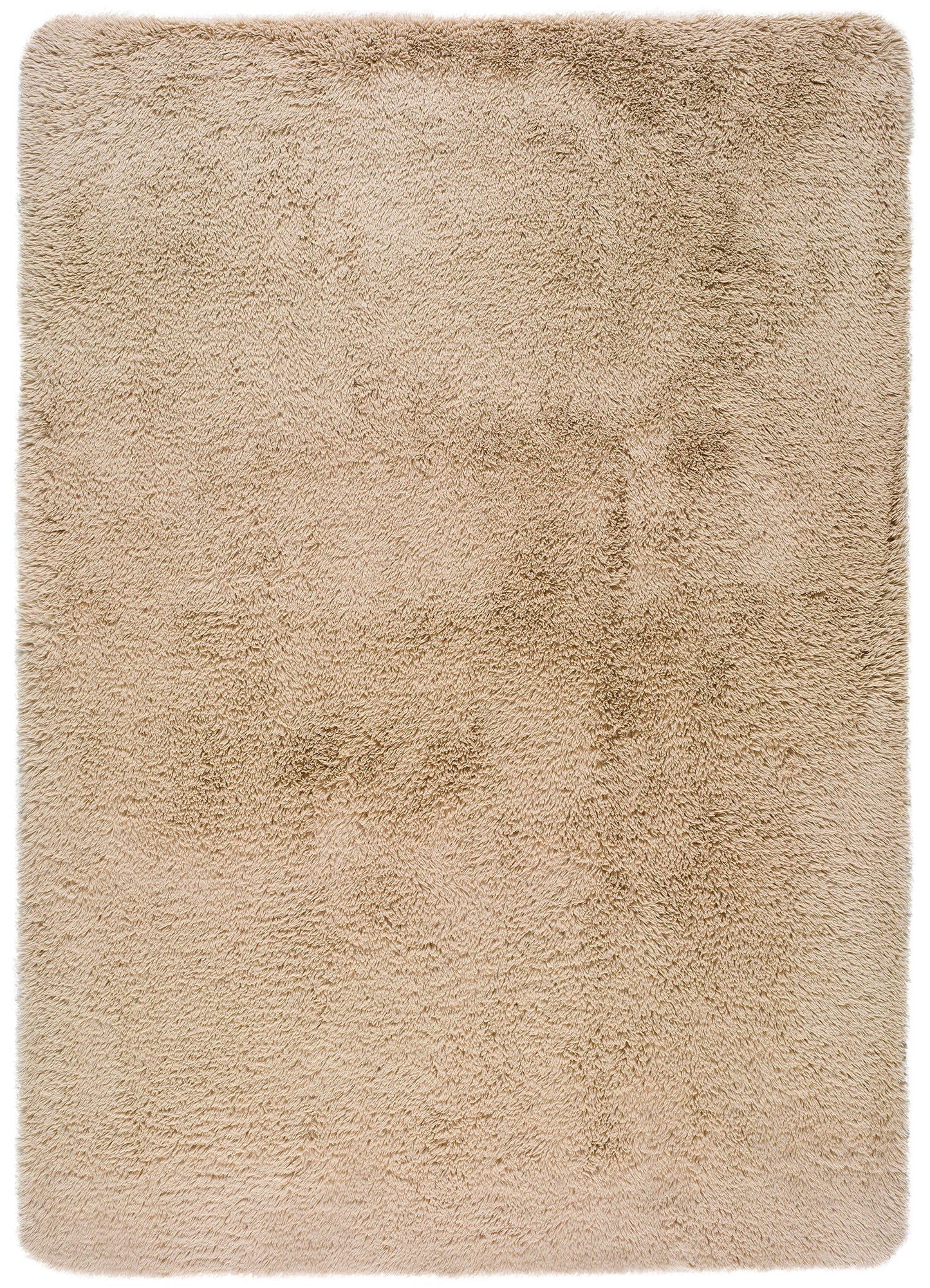 Moma Alfombra shaggy Alpaca Liso Beig