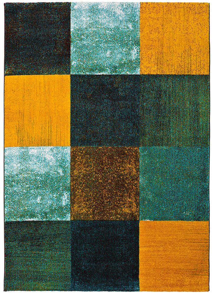 Moma Alfombra cuadros Moar 16187 multicolor