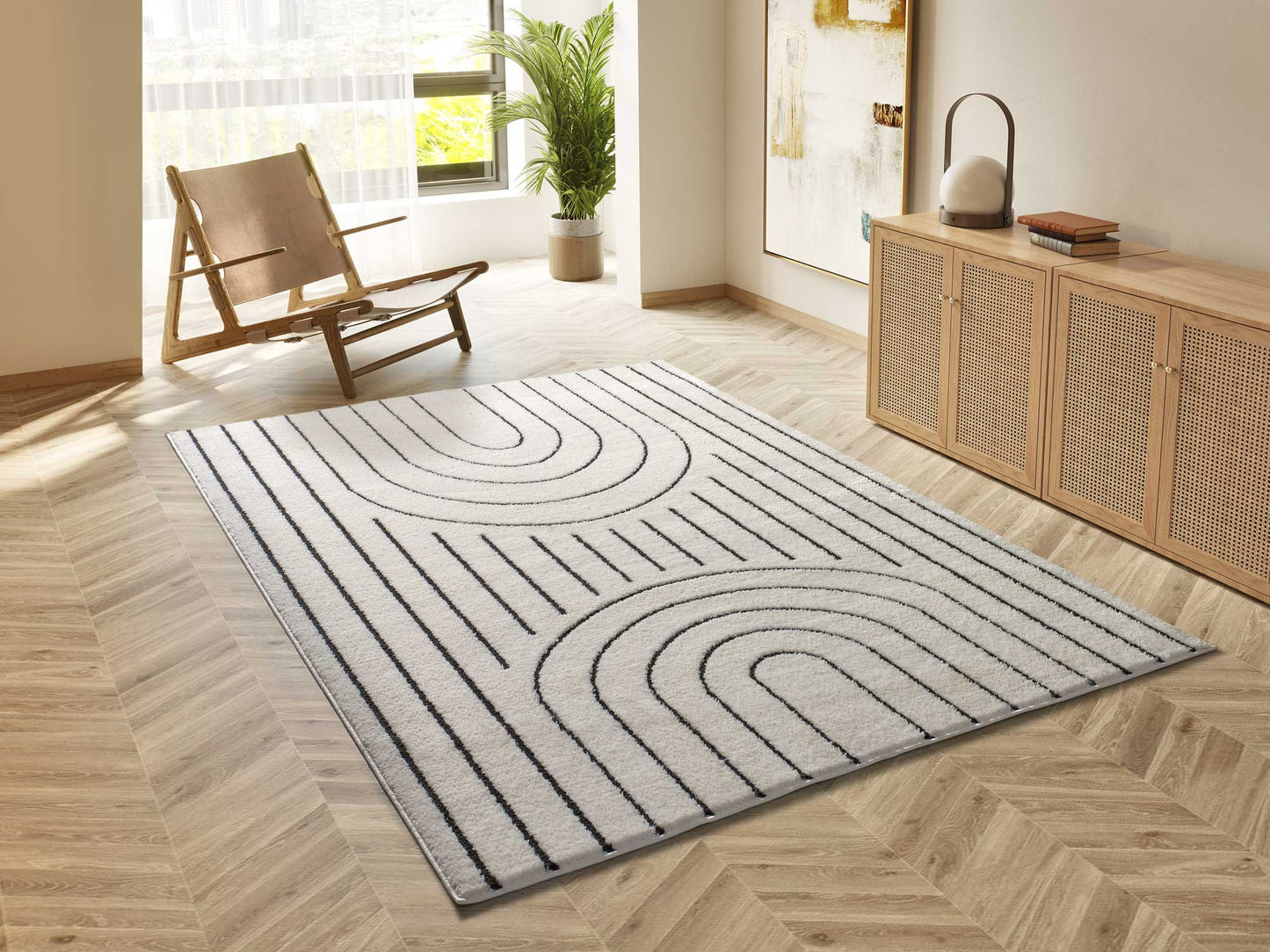 Alfombra Blanche 8494 Blanco