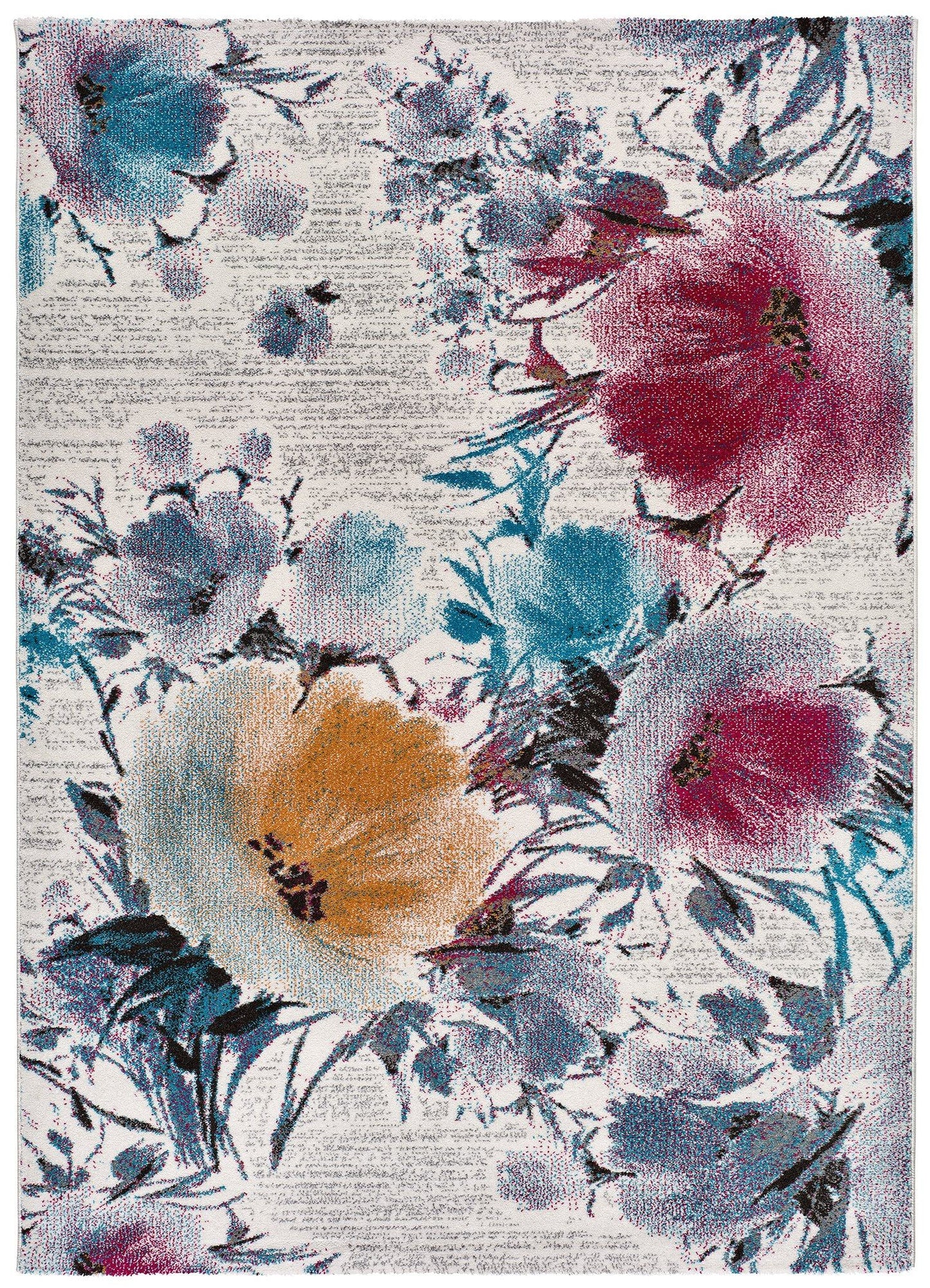 Moma Alfombra floral Bukit 16540 Multicolor