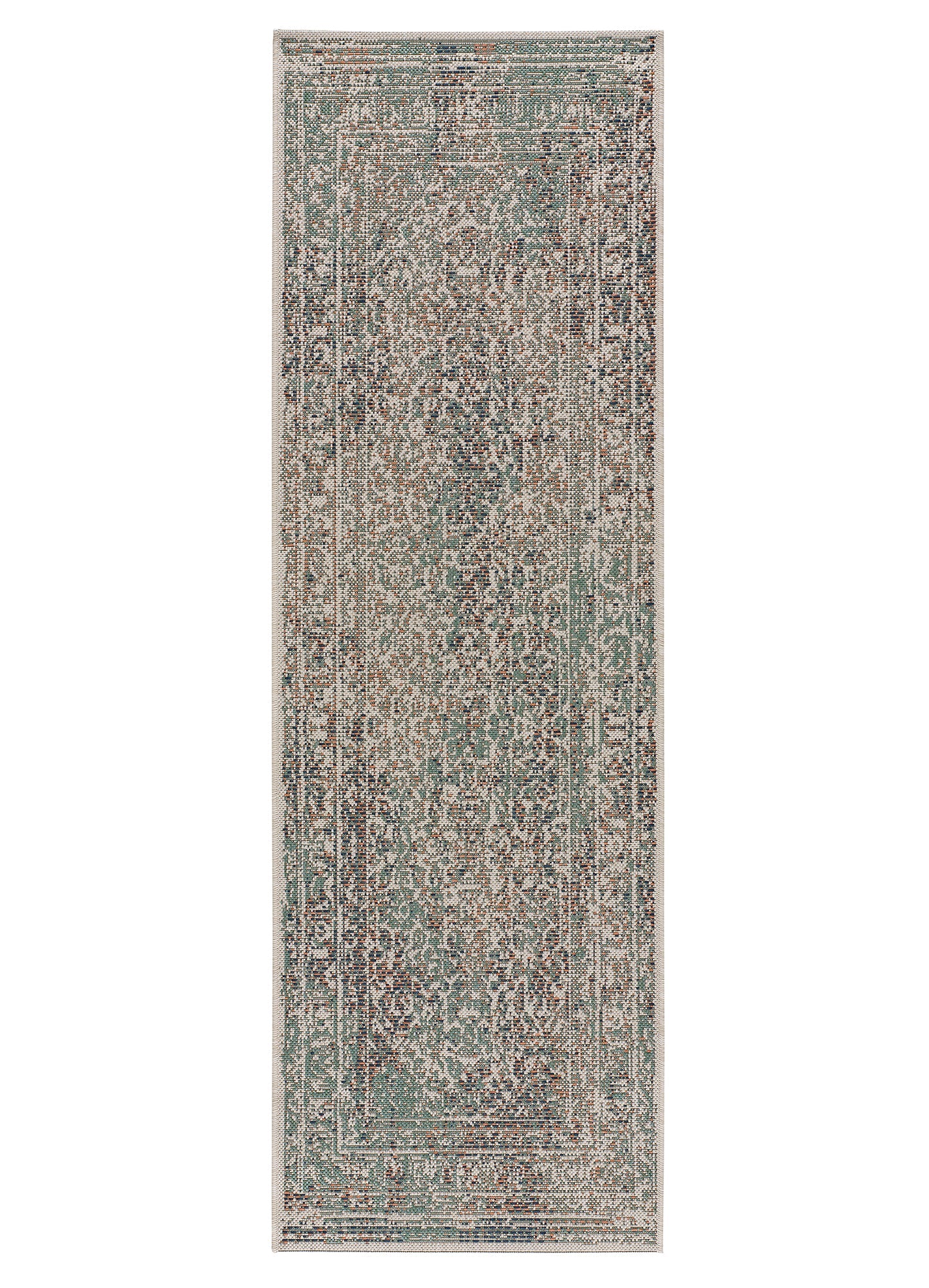 Moma Alfombra vintage Indoor-Outdoor Lucca 101 Multicolor pasillo