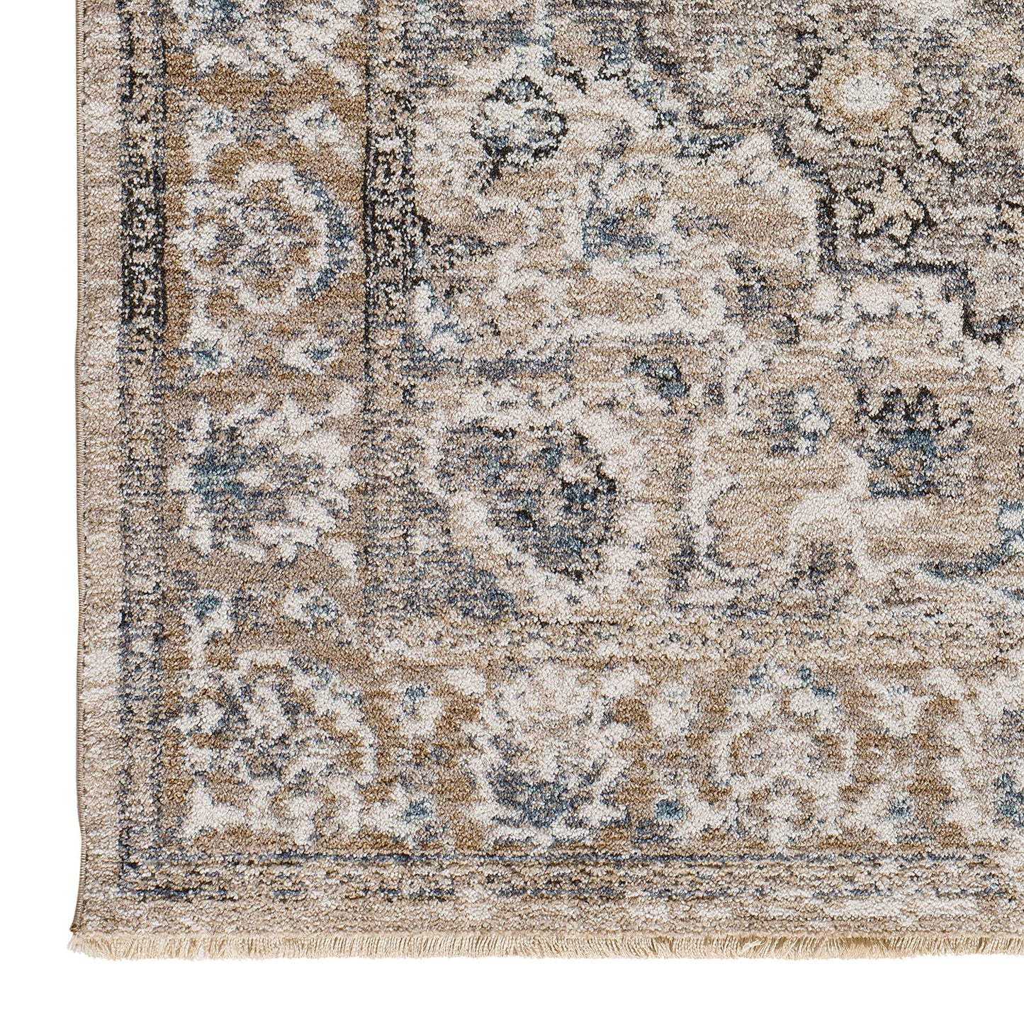 Moma Alfombra vintage Saida 35026 Gris esquina