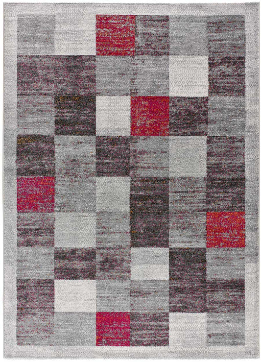 Moma Alfombra moderna Sheki 16763 Gris﻿