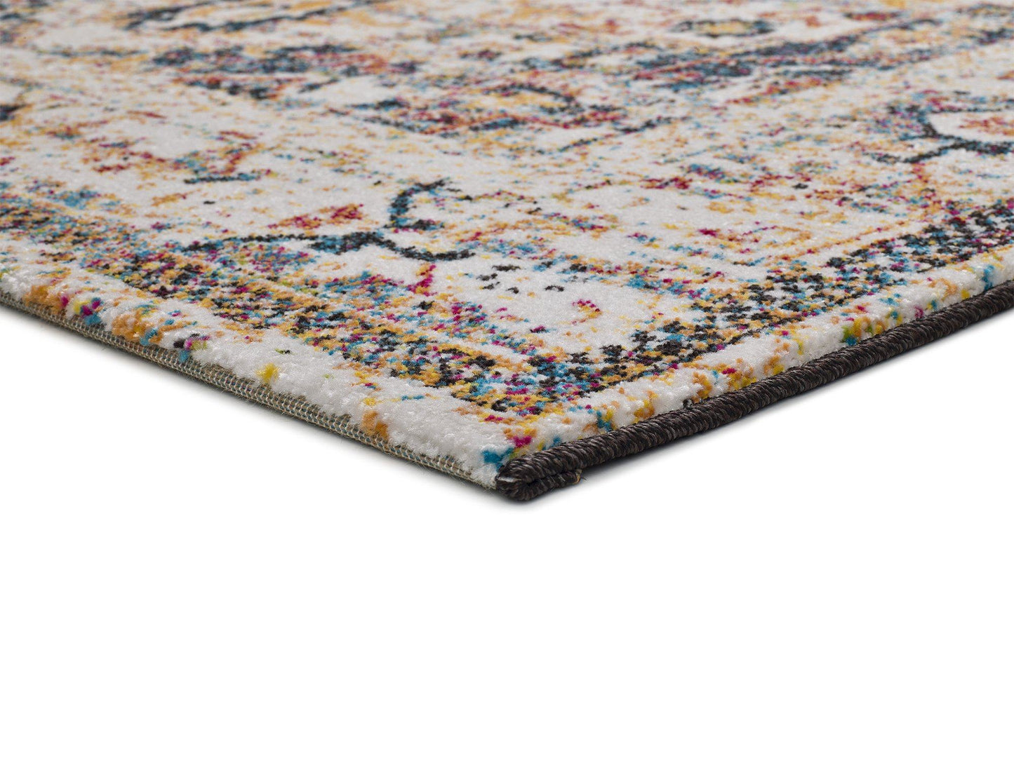 Moma Alfombra vintage Sheki 16544 Multicolor Macro