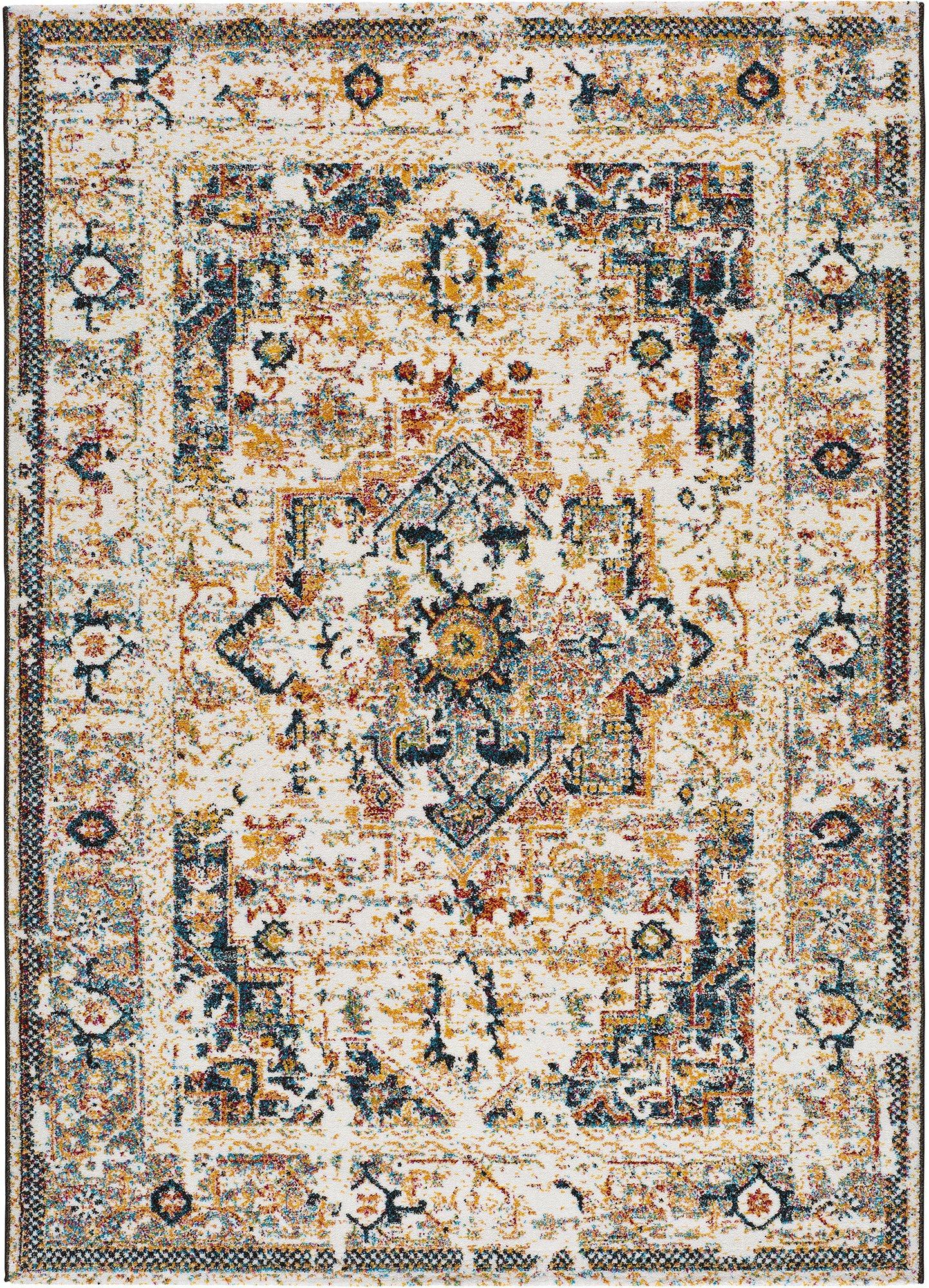 Moma Alfombra vintage Sheki 16544 Multicolor